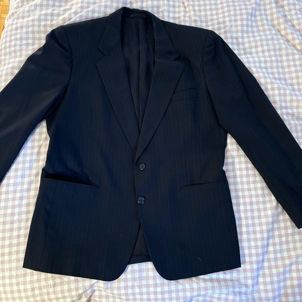 vintage pinstripe blazer